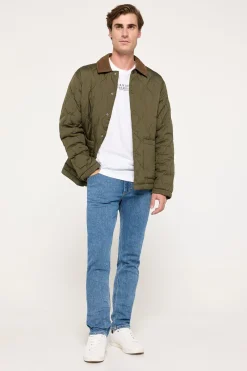 Jack & Jones Chaqueta acolchada Verde oscuro Sale