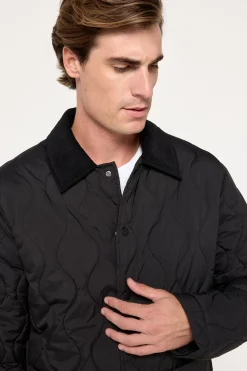 Jack & Jones Chaqueta acolchada Negro Best