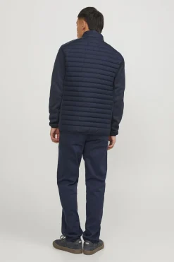 Jack & Jones Chaqueta acolchada cuello alto azul Best