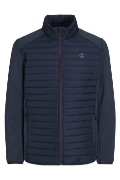Jack & Jones Chaqueta acolchada cuello alto azul Best