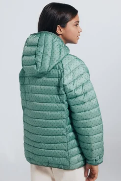 Springfield Kids Chaqueta acolchada estrellas niña verde Sale