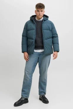 Jack & Jones PLUS Chaqueta acolchada hombre azul Clearance