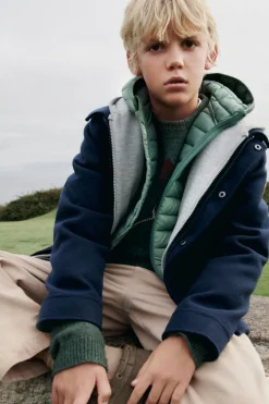 Springfield Kids Chaqueta acolchada niño verde Outlet