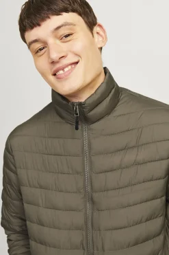 Jack & Jones Chaqueta acolchada puffer marr&oacute;n Sale