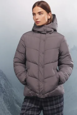 Springfield Chaqueta acolchada Sorona Aura gris Outlet