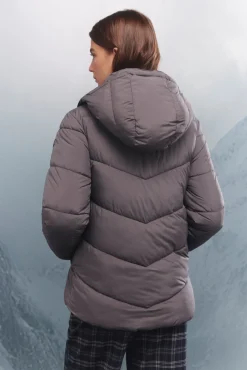 Springfield Chaqueta acolchada Sorona Aura gris Outlet