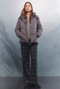 Springfield Chaqueta acolchada Sorona Aura gris Outlet