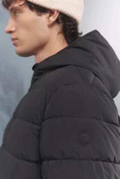 Springfield Chaqueta acolchada térmica negro Clearance