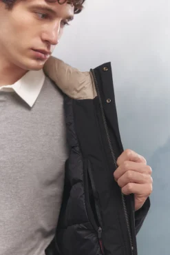 Springfield Chaqueta acolchada térmica negro Outlet