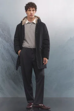 Springfield Chaqueta acolchada térmica negro Outlet