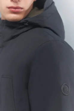 Springfield Chaqueta acolchada térmica azul