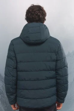 Springfield Chaqueta acolchada térmica azul Online