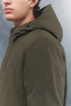 Springfield Chaqueta acolchada térmica kaki New
