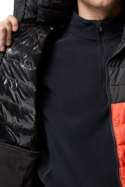 Columbia Chaqueta aislante con capucha Powder Lite™ II para hombre naranja Discount