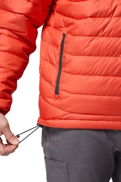 Columbia Chaqueta aislante con capucha Powder Lite™ II para hombre naranja Discount