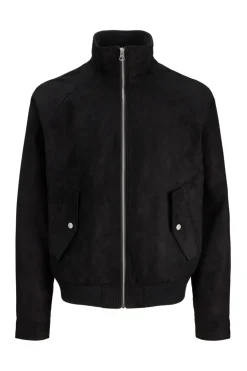 Jack & Jones Chaqueta antelina negro Sale