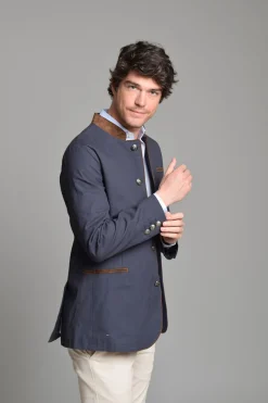 Cloking Chaqueta Austriaca Azul marino Sale