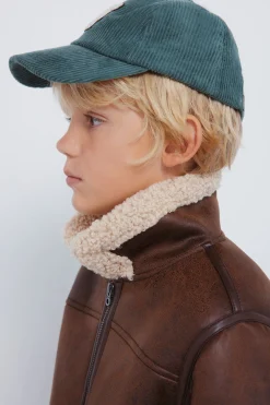 Springfield Kids Chaqueta aviador niño marr&oacute;n