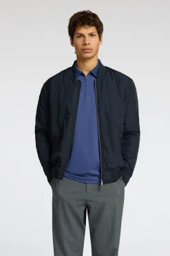 Selected Chaqueta bomber Azul marino Hot