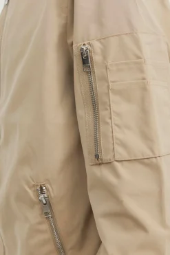 Jack & Jones Chaqueta bomber ligera beige Outlet