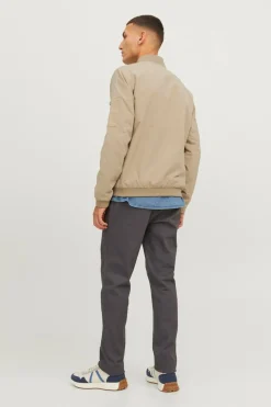 Jack & Jones Chaqueta bomber ligera beige Outlet