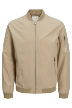 Jack & Jones Chaqueta bomber ligera beige Outlet
