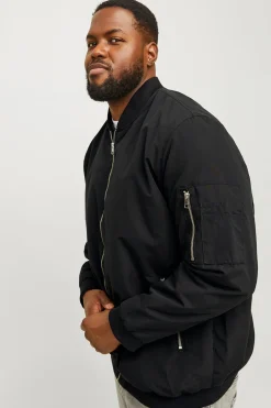 Jack & Jones PLUS Chaqueta Bomber PLUS negro Best