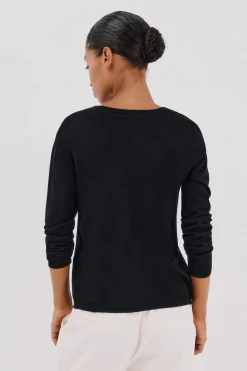 Cortefiel Chaqueta básica botones Negro Clearance