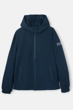 Silbon Chaqueta capucha cortavientos Azul marino Hot