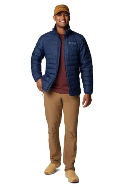 Columbia Chaqueta con aislamiento Powder Lite™ II para hombre Azul Outlet