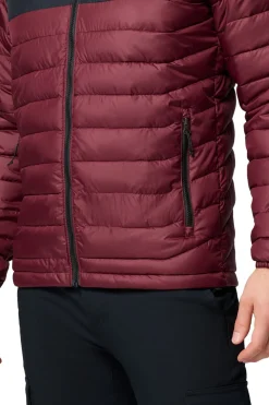 Columbia Chaqueta con aislamiento Powder Lite™ II para hombre Granate Discount