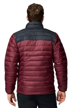 Columbia Chaqueta con aislamiento Powder Lite™ II para hombre Granate Discount