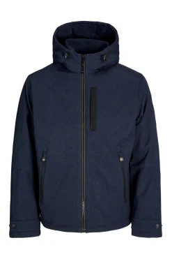 Jack & Jones Chaqueta con capucha azul New