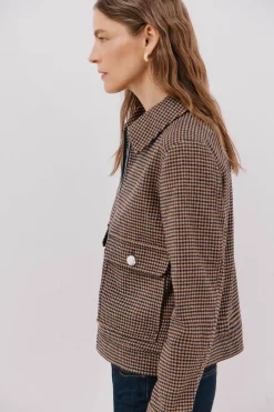 Cortefiel Chaqueta corta cremallera Multicolor Online