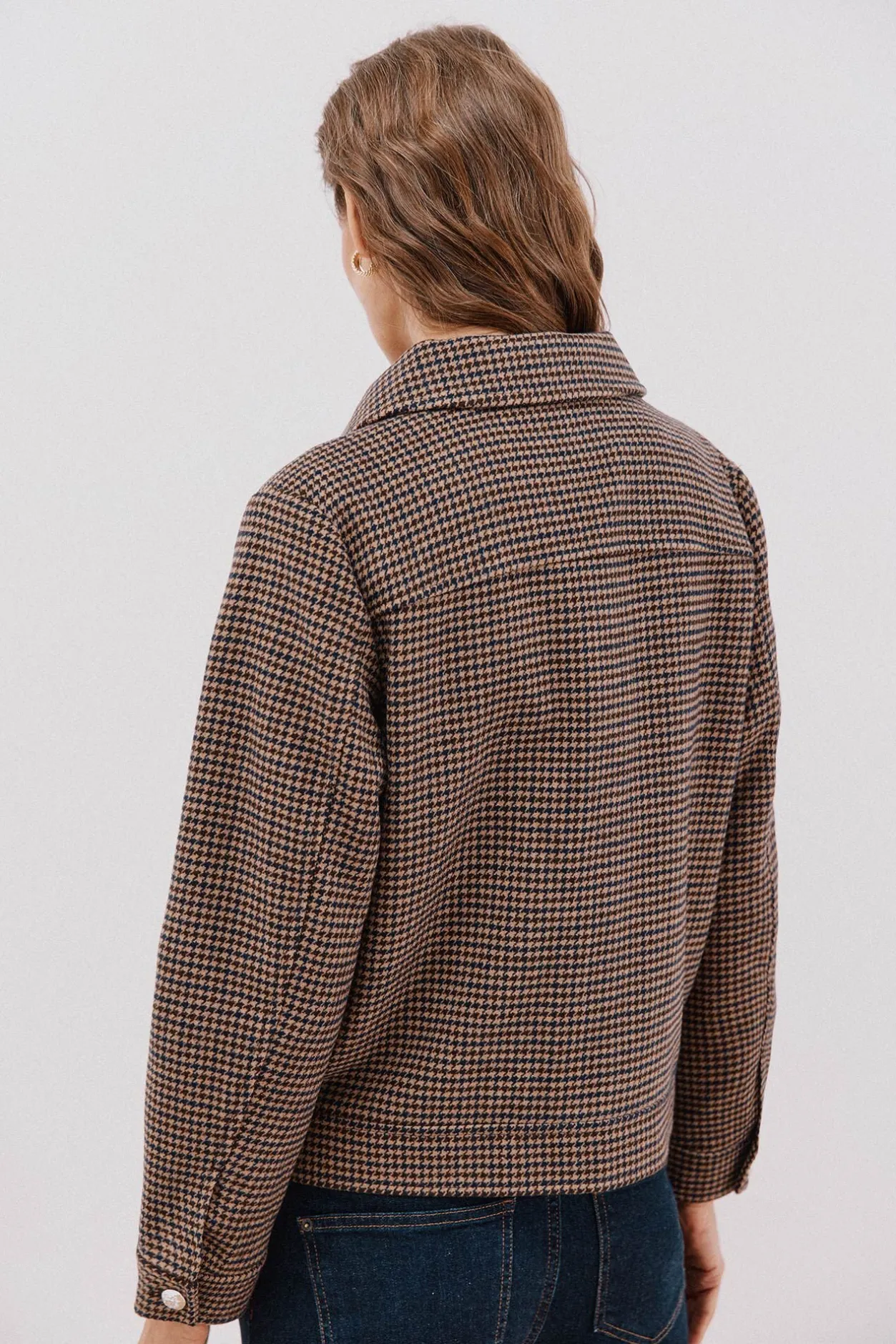 Cortefiel Chaqueta corta cremallera Multicolor Online