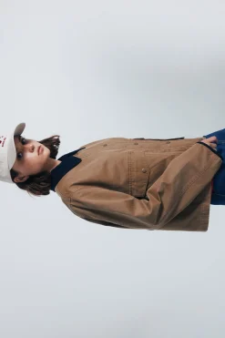 Springfield Chaqueta corta encerada beige Best