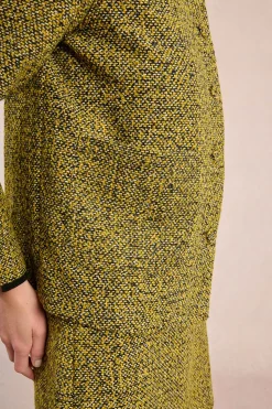 Molly Bracken Chaqueta corta estampado discreto Multicolor