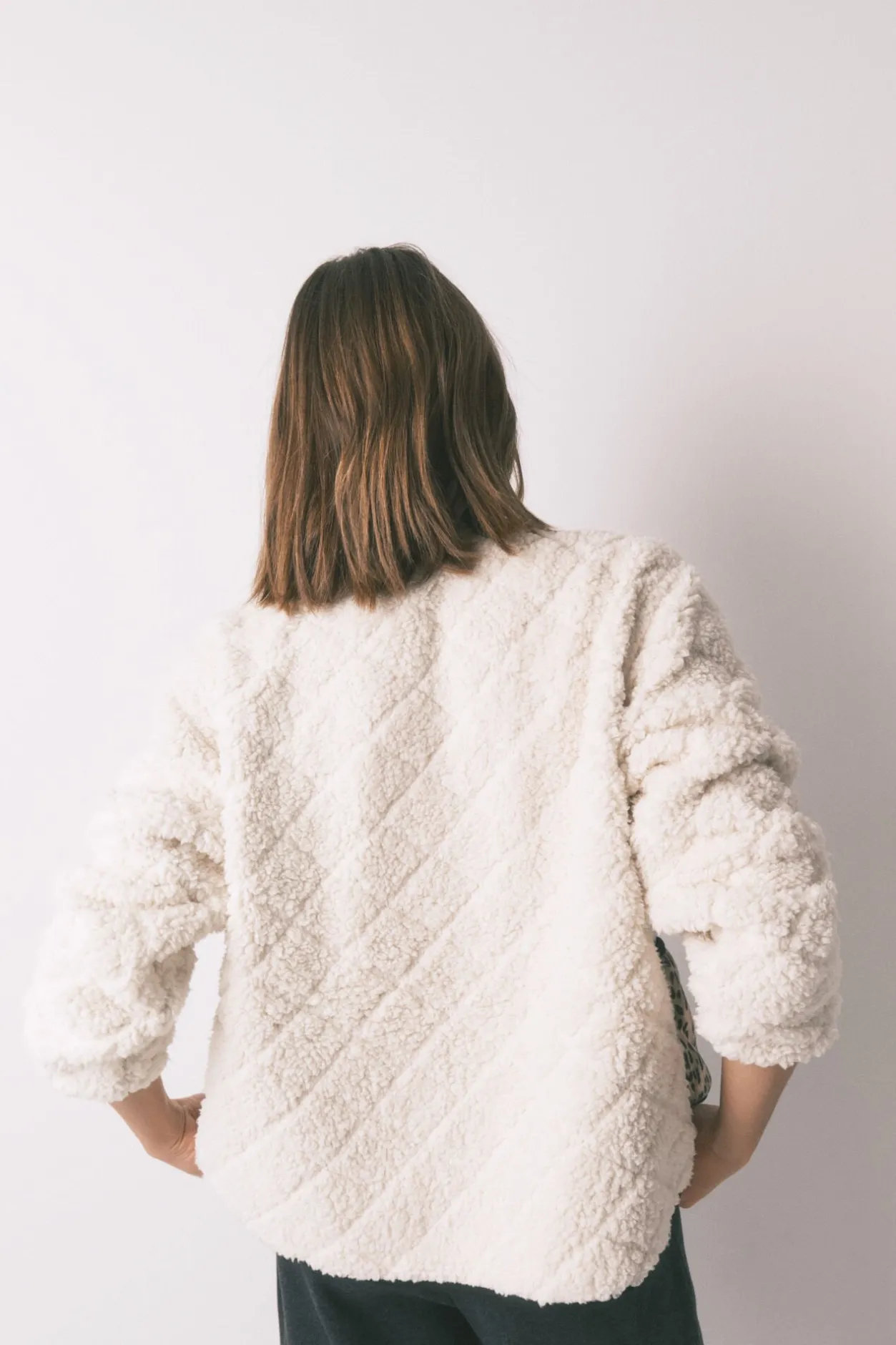 Women'secret Chaqueta corta reversible animal print marfil Sale