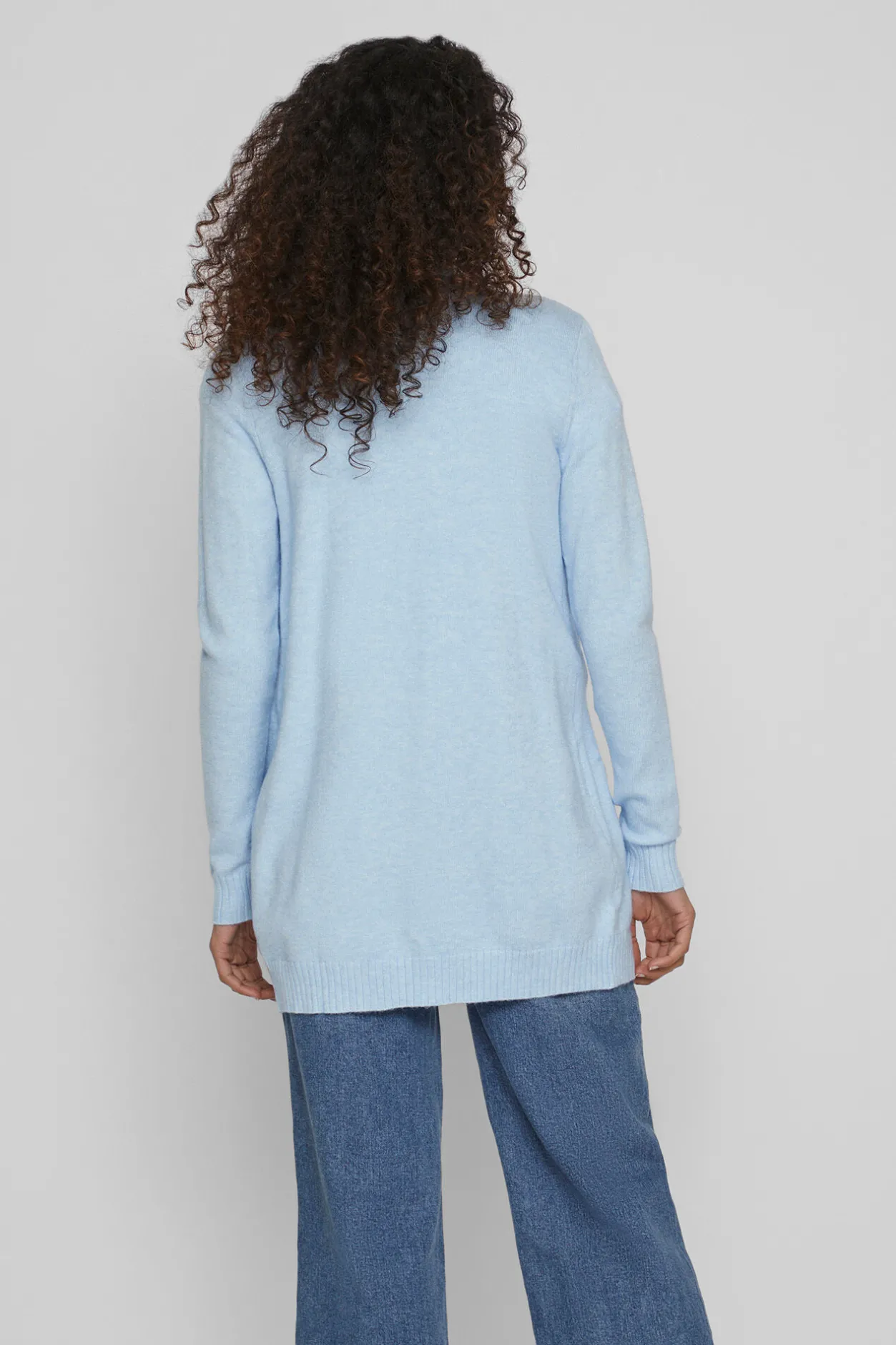 Vila Chaqueta cárdigan de punto Azul Sale