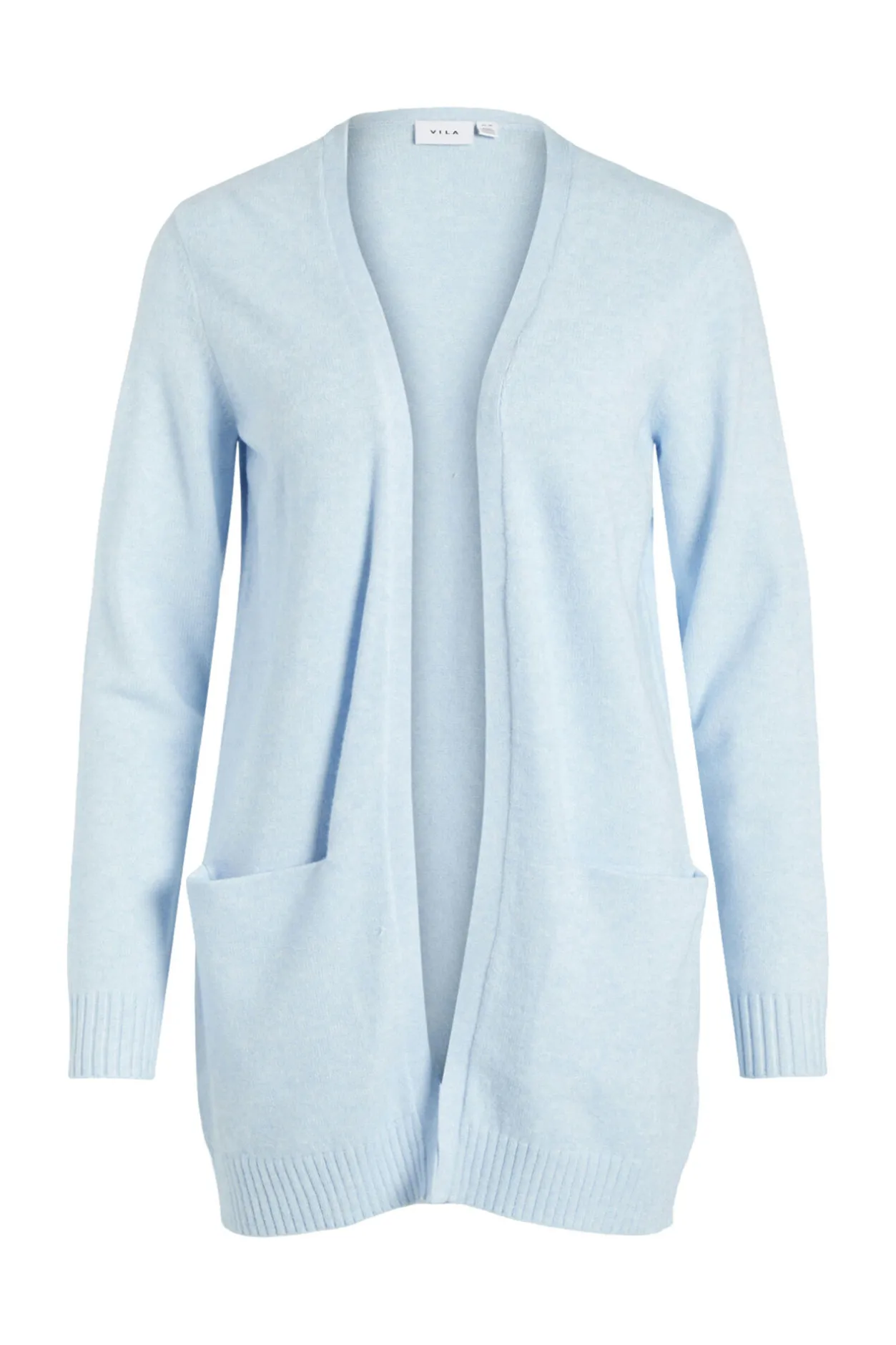 Vila Chaqueta cárdigan de punto Azul Sale