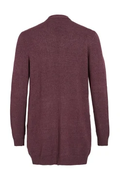 Vila Chaqueta cárdigan de punto Vino Outlet