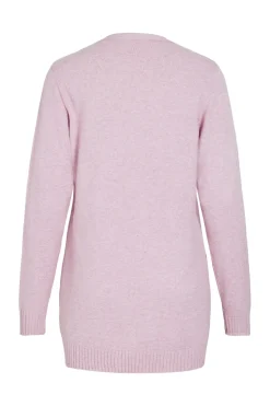 Vila Chaqueta cárdigan de punto Lila Sale