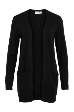Vila Chaqueta cárdigan de punto Negro
