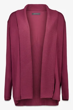 Cortefiel Chaqueta cuello chal Vino Sale