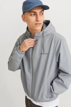 Jack & Jones Chaqueta de entretiempo gris Discount