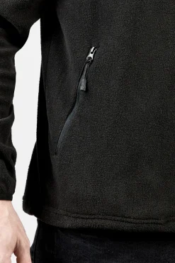 Izas Chaqueta de forro polar ligera negro