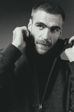 OOTO Chaqueta de lana borrego Gris oscuro Discount