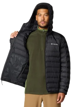 Columbia Chaqueta de plumón con capucha Lake 22™ II para hombre negro Sale
