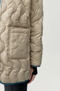 Born Living Yoga Chaqueta deportiva beige estampado Discount