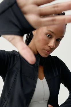 Born Living Yoga Chaqueta deportiva térmica Leya negro New